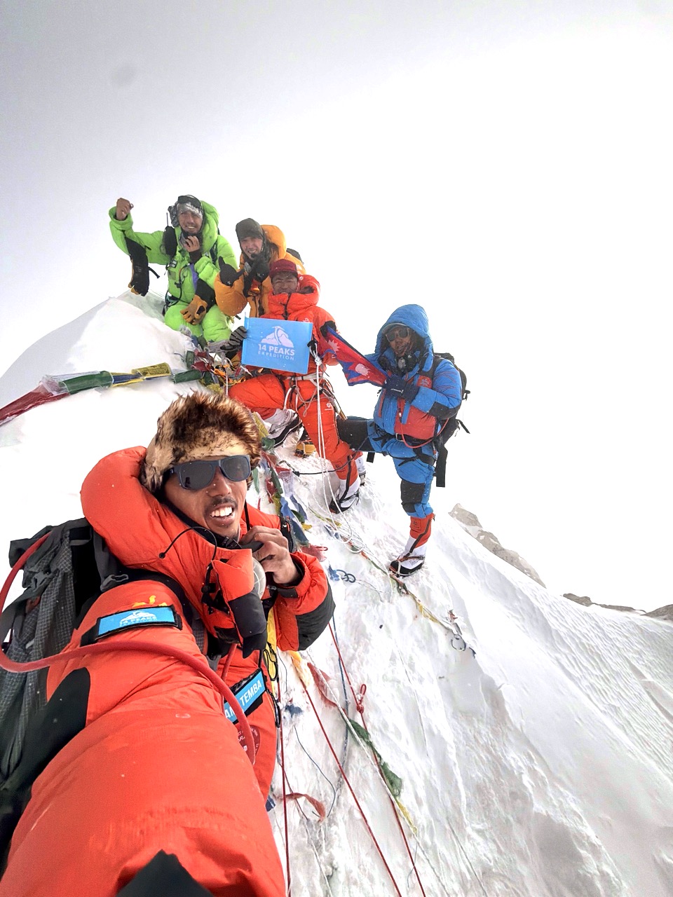 Team summits Makalu on an unusual timeline